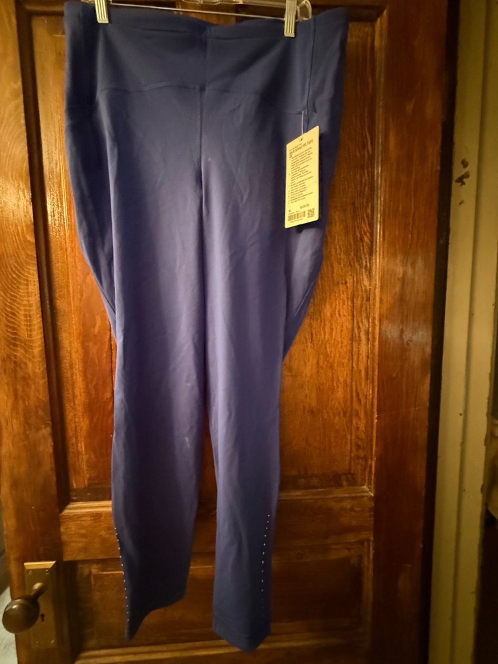 lululemon athletica Women's Deep Purple Track Pants with Stud Details
